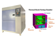 Programmierbarer, kontrollierter Umgebungskammer-Wärmeschock-Tester mit Stromversorgung 50Hz Temperaturbereich -55°C    +150°C