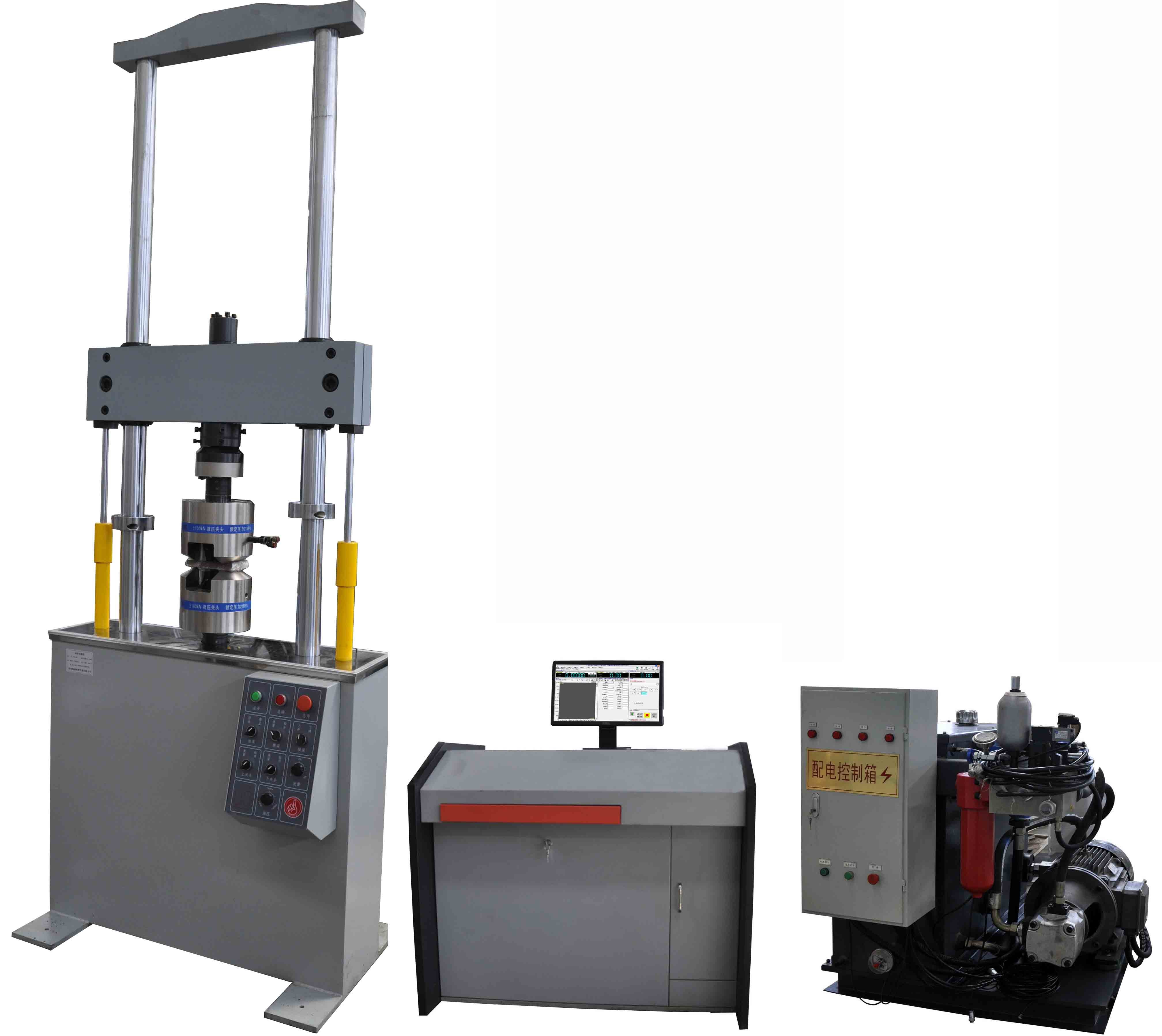 30 KN Servo-hydraulische Universalprüfmaschine für die Prüfung mechanischer Eigenschaften 750 mm