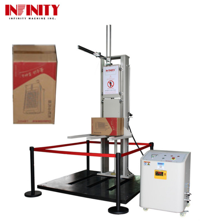 Großpackung Karton Null-Tropfen-Prüfmaschine für Verpackungskarton Karton-Tropfen-Gewichtsprüfung 25°± 3° 55~85% RH