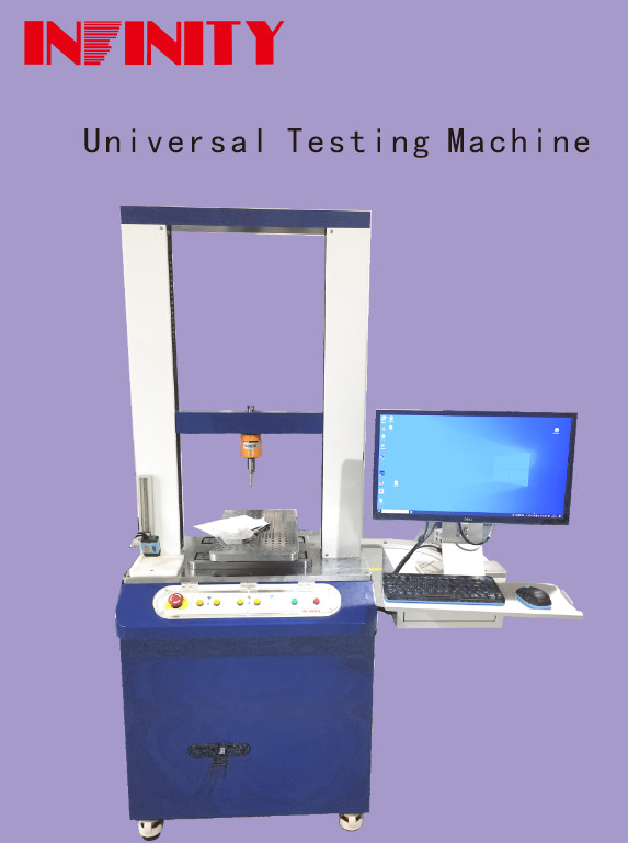 Mechanische universelle Prüfmaschine Leistung mit einer Verschiebungsgenauigkeit von ±0,05 mm