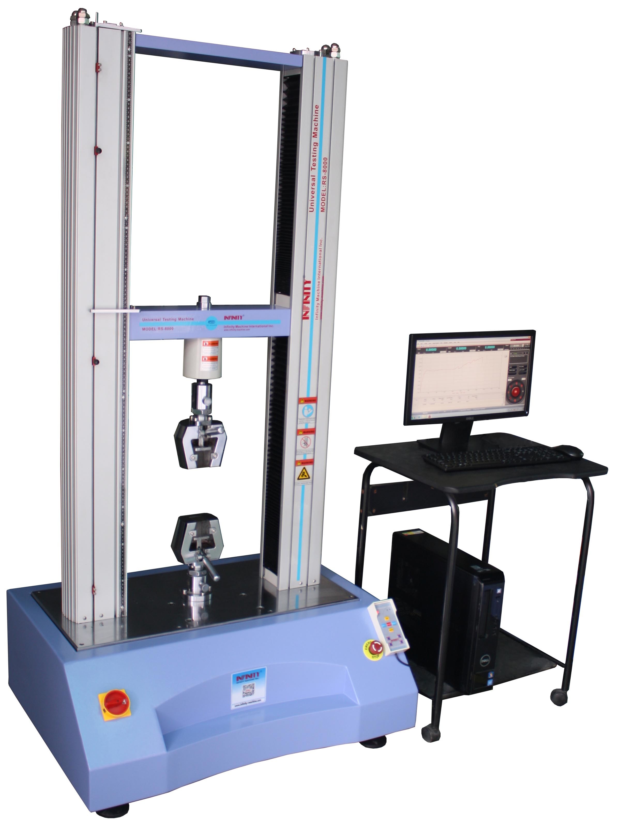 elektronische Universalprüfmaschine der Servosteuerungs-10KN für Labormetall/Stahldraht-Test