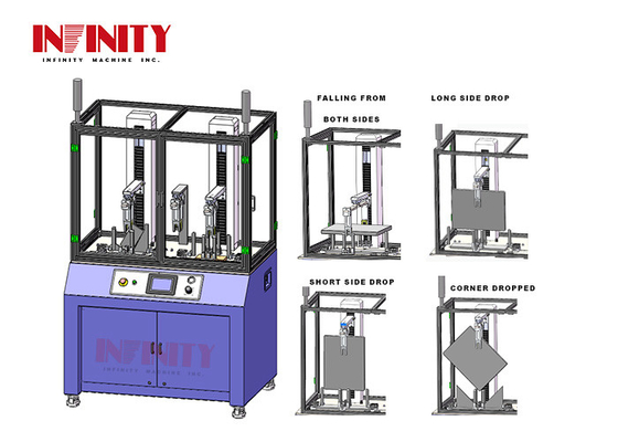 Test Max Gewicht 2kg Handy Drop Test Wiederholt leicht Fall Testmaschine