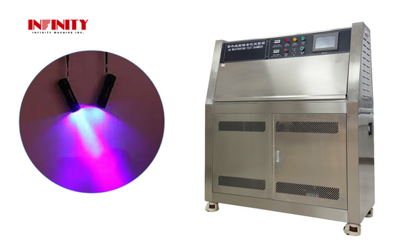 ASTM-simulierte Sonnenlichtbestrahlung UV-Alterungsprüfmaschine Ultraviolette Klimaprüfkammer