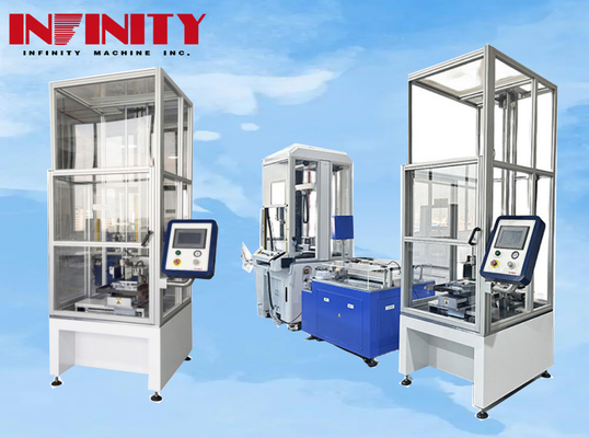 1140×1200×2700mm Fallkugel-Einschlag Tester zur Messung der Y-Achse Geschwindigkeitsbereich 1-100mm/s