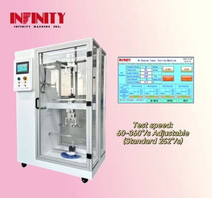Prüfgeschwindigkeit 60-360°/s 45° Wire Cone Pull Testing Machine mit Wire Conduction Funktion