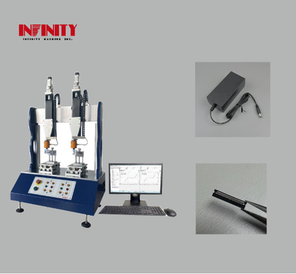 Zwei-Stationen-Swing Force Testing Machine mit ±0,3% Kraftwert Genauigkeit und 0,1-1200mm/min Testgeschwindigkeit