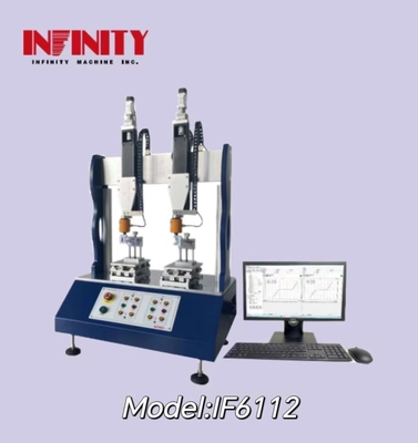 0.5KN Kraftwert Sensor Kapazität Zwei-Stationen-Swing-Force-Testmaschine mit ±0,3% Genauigkeit