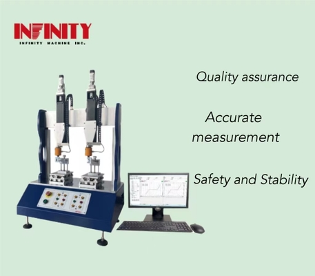 0.5KN Kraftwert Sensor Kapazität Zwei-Stationen-Swing-Force-Testmaschine mit ±0,3% Genauigkeit