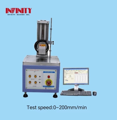 Genaue Tastendruckprüfung mit 0-200 mm/min Testgeschwindigkeit Servo-Steuerung Tastendruck Tester