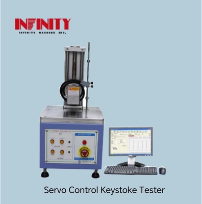 Genaue Tastendruckprüfung mit 0-200 mm/min Testgeschwindigkeit Servo-Steuerung Tastendruck Tester