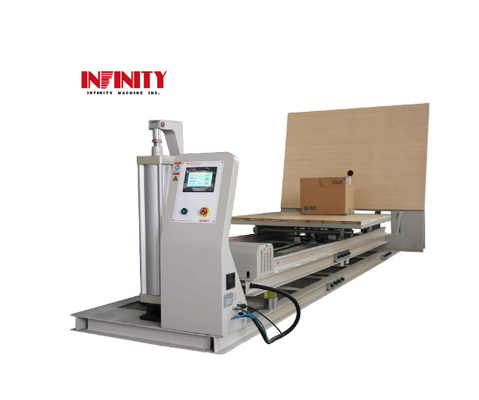 Steigung neigte Auswirkungs-Prüfmaschine mit LCD-Platte für Kasten-/Karton-Verpackungsmaterial