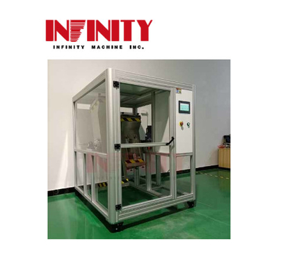 IEC60068 Akrylgehäuse Handy-Roll-Drop-Einschlag Tester 350mm Drop-Höhe AC220V 50Hz 5A
