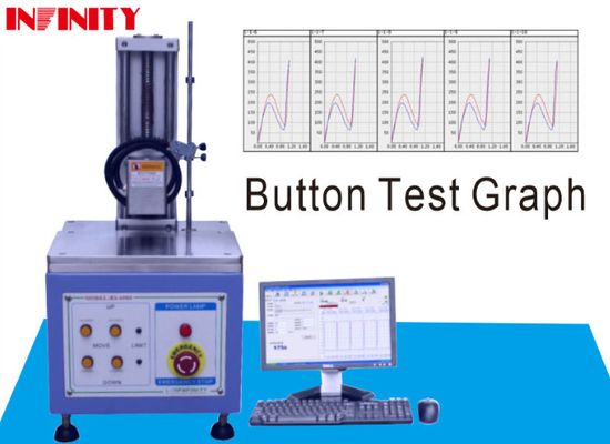 High-Precision Servo Control Keystoke Switch Tester für elektronische Produkte Servo Control Button Kraft Tester