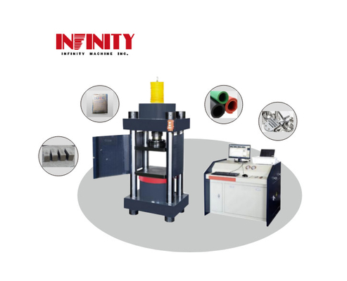 Volldigitale Mikro-Elektro-Hydraulische Servo-Kompressionsprüfmaschine mit geschlossenem Kreislauf zur gleichmäßigen Belastung und Wartung
