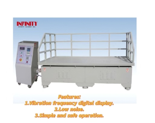 Stabilbetrieb Haushaltswaren Paket simulierte Transportvibrationsprüfmaschine