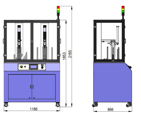 Test Max Gewicht 2kg Handy Drop Test Wiederholt leicht Fall Testmaschine