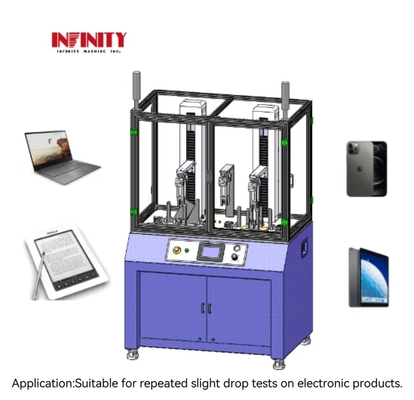Wiederholbare Testmaschine für leichte Tropfen für elektronische Produkte 6 Seiten und 4 Ecken