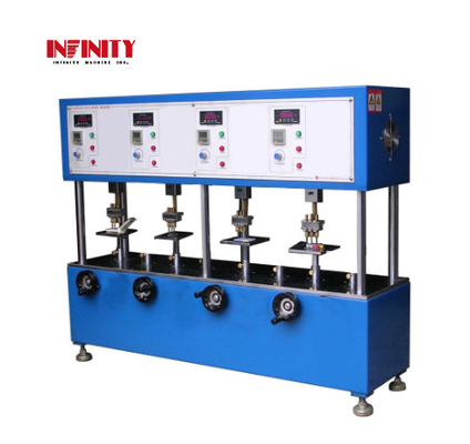 Vier Stationen mechanische Tasten-Testmaschine für Langzeit-Klick-Lebensdauer-Test