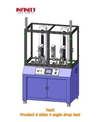 Elektronische Produkte 6 Seiten und 4 Ecken freier Fall Wiederholung Leichtfall-Testmaschine