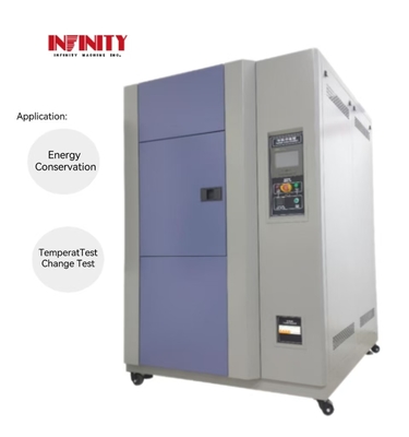 Umweltfreundlich IE31A1 Serie 80L~408L Programmierbare thermische Stoßprüfungskammer für Batterien