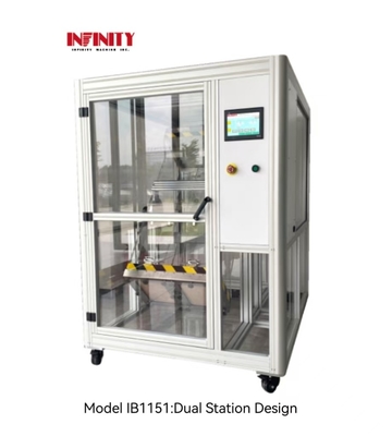 IB1151 Doppelstations-Testmaschine mit Fallhöhe von 500 und 1000 mm