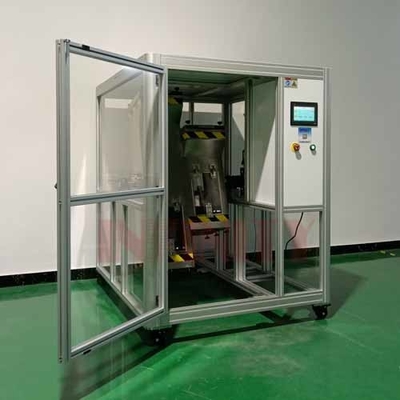 IEC 60068-2-31 Rotations-Trommel-Fallprüfmaschine mit 1000 mm und 500 mm Fallhöhe und Schutzfunktion