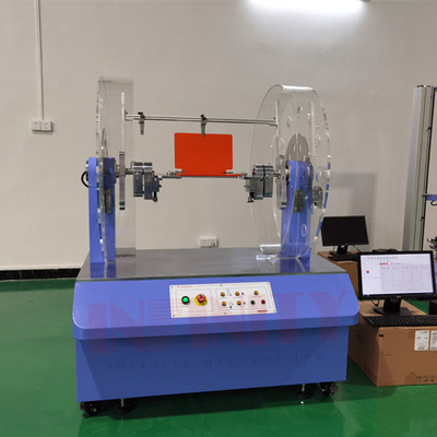 360° vollautomatische Wellenprüfmaschine 50kgf 100kgf Offene/Schlossene Notebook Laptop LCD Pivot Testmaschine für das Labor