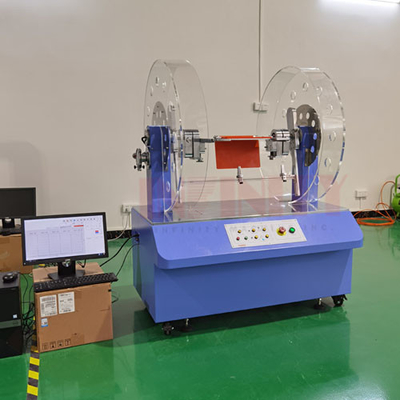 360° vollautomatische Wellenprüfmaschine 50kgf 100kgf Offene/Schlossene Notebook Laptop LCD Pivot Testmaschine für das Labor