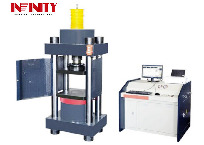 1500KN Digitale Anzeige Mikro-Elektro-Hydraulische Servo-Zement-Kompressionsprüfmaschine
