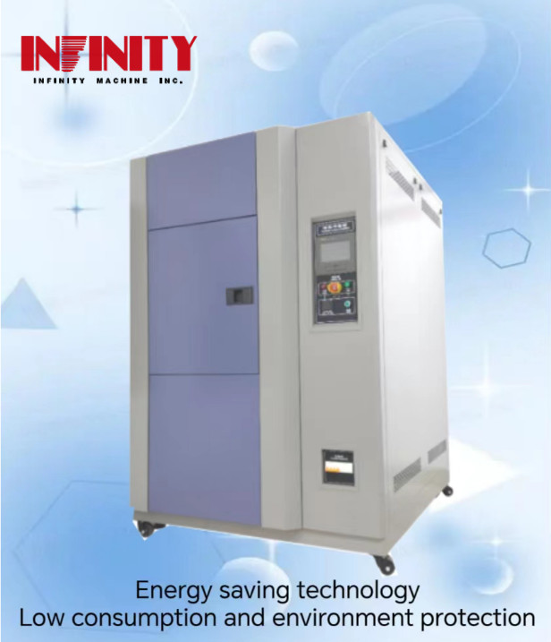 18 kW Quelle Programmierbare Warm-Kalte-Schock-Testkammer mit sicheren und ungiftigen Kühlung