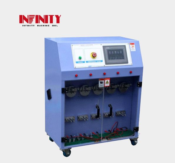 AC220V 50Hz 10A Fünf-Stationen-Drahtziehmaschine für Motorbeschleunigungs- und Verzögerungszeit 45 ms