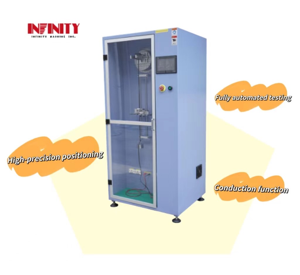 Einzelstation Voll automatisierte Prüfung Draht Schwing Lebensdauer Tester Testgeschwindigkeit 1 ~ 60 Mal/min