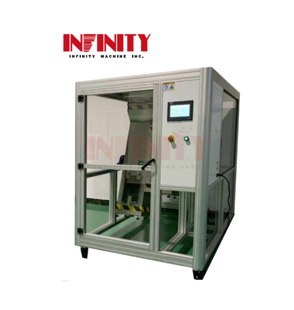 IEC60068 Akrylgehäuse Handy-Roll-Drop-Einschlag Tester 350mm Drop-Höhe AC220V 50Hz 5A