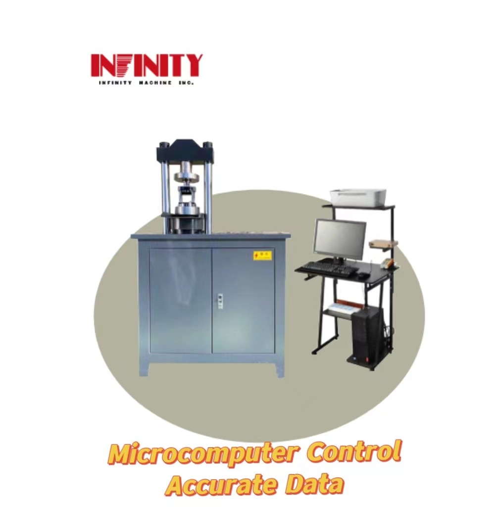 Echtzeit-Testüberwachung Mikro-Elektro-hydraulische Servo-Kompressionsprüfmaschine