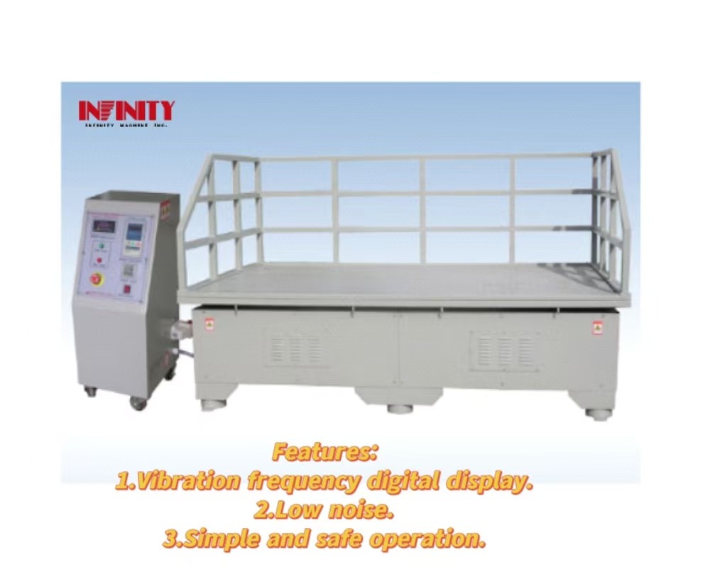 IZ1515 Pakettransportprüfung Schwerlast simulierte Transportvibrationsprüfbank