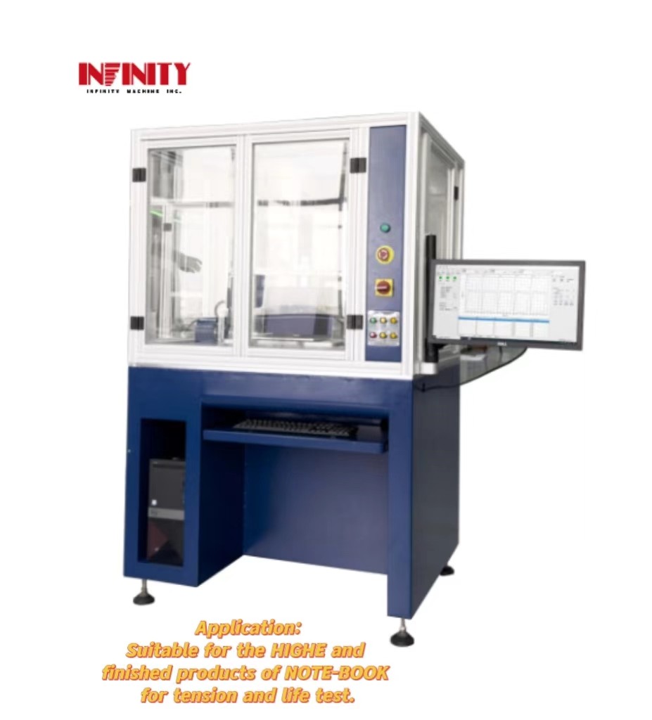 180° automatische Drehwelle Torsionsdämpfungsprüfmaschine für Notebook