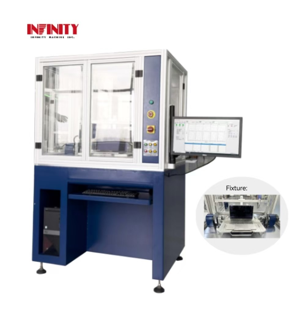 Automatische Torsionsprüfmaschine mit rotierender Welle Prüfwinkelbereich 0,01 ~ 180 ̊ für Laptop