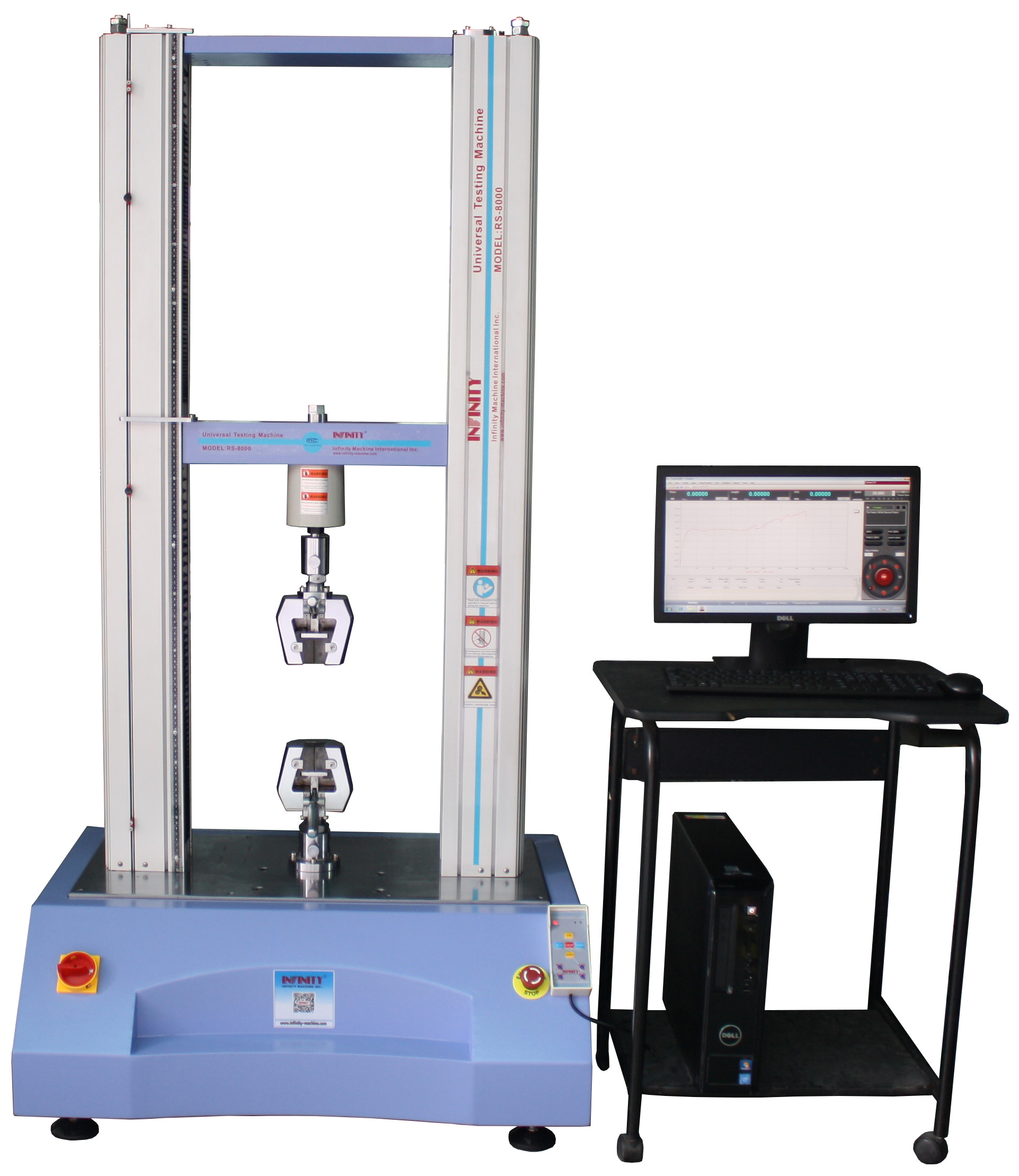 elektronische Universalprüfmaschine der Servosteuerungs-10KN für Labormetall/Stahldraht-Test