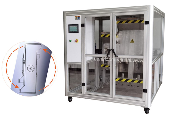 1000 mm 500 mm E Zigarettenrad-Einschlag Tester AC220V 50Hz 5A 5 ~ 20 mal /min