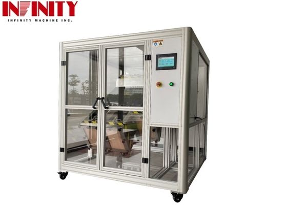 220V 120V Fernbedienung Rolldrop-Aufprallprüfgerät mit 2 Stahl-Tumblern